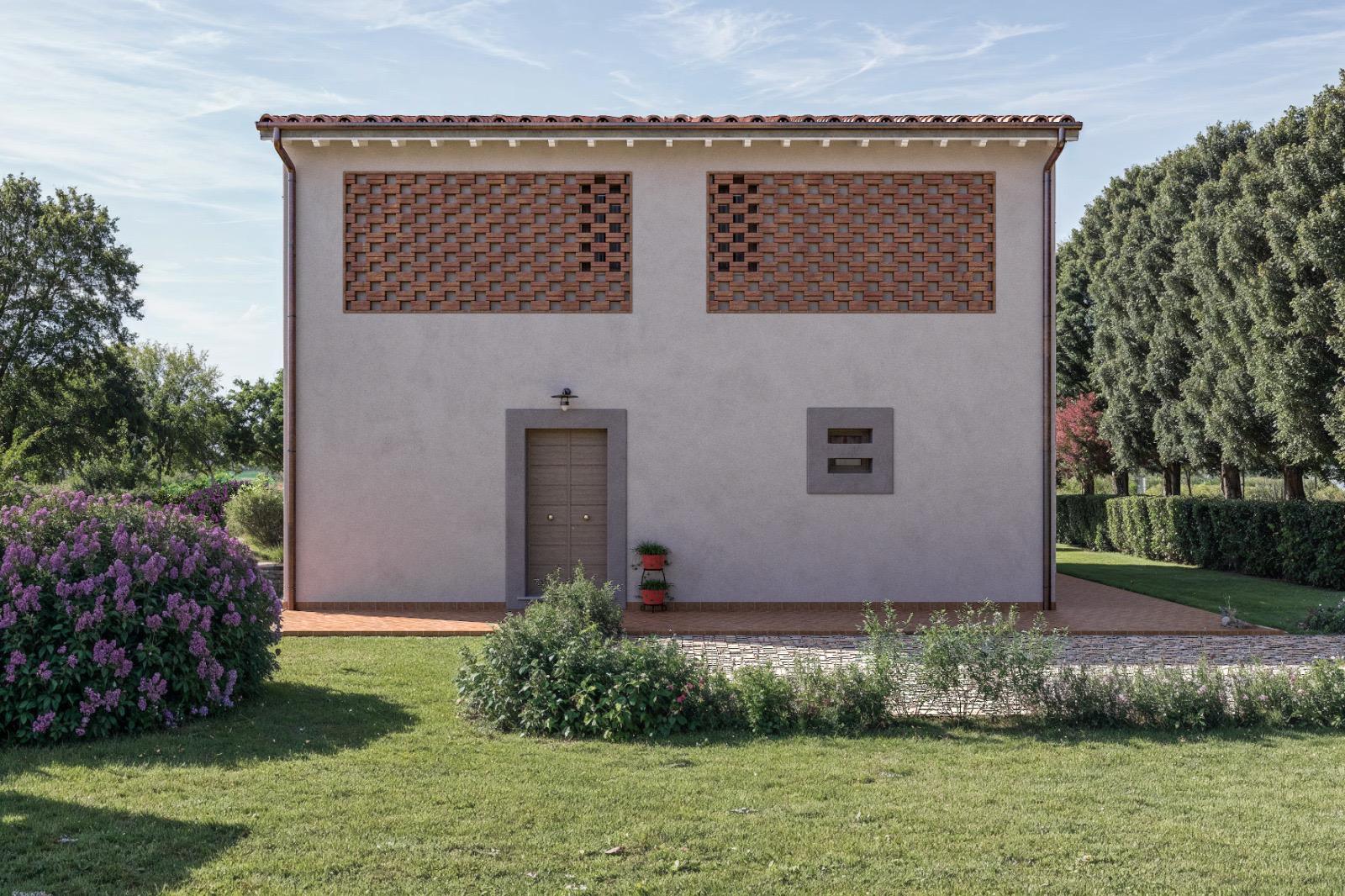 Giardino di una casa unifamiliare